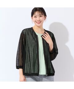 missel / ミゼール ブルゾン | 【洗える】レーシーブルゾン