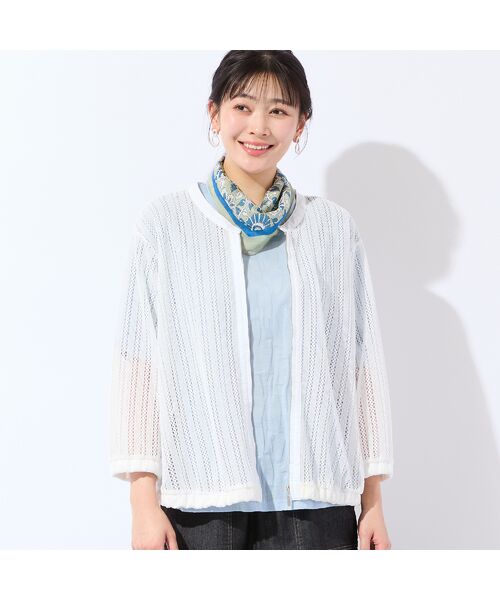 missel / ミゼール ブルゾン | 【洗える】レーシーブルゾン | 詳細3