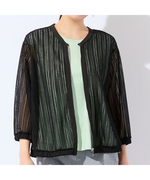 missel / ミゼール ブルゾン | 【洗える】レーシーブルゾン | 詳細7