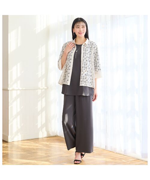 missel / ミゼール シャツ・ブラウス | 【洗える・L～4Lサイズ】レースブラウス | 詳細5