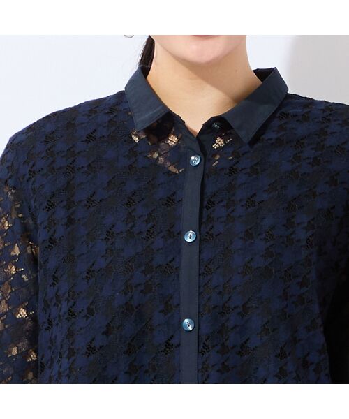 missel / ミゼール シャツ・ブラウス | 【洗える・L～4Lサイズ】レースブラウス | 詳細13