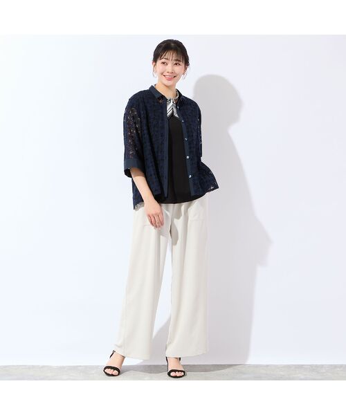 missel / ミゼール シャツ・ブラウス | 【洗える・L～4Lサイズ】レースブラウス | 詳細16