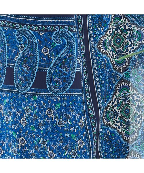 missel / ミゼール シャツ・ブラウス | 【洗える・3Lサイズあり】更紗柄ハンカチスリーブブラウス | 詳細10