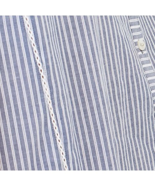 missel / ミゼール シャツ・ブラウス | 【洗える・3Lサイズあり】ストライプワイドシャツ | 詳細3