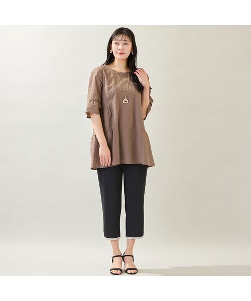 missel / ミゼール シャツ・ブラウス | 【洗える・M～3Lサイズ】ティアードチュニック | 詳細2