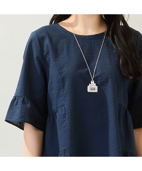 missel / ミゼール シャツ・ブラウス | 【洗える・M～3Lサイズ】ティアードチュニック | 詳細6