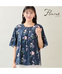 missel / ミゼール シャツ・ブラウス | 【洗える】ボタニカルフラワーブラウス