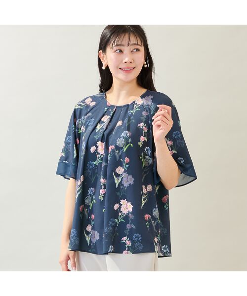 missel / ミゼール シャツ・ブラウス | 【洗える】ボタニカルフラワーブラウス | 詳細9