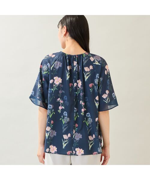 missel / ミゼール シャツ・ブラウス | 【洗える】ボタニカルフラワーブラウス | 詳細10
