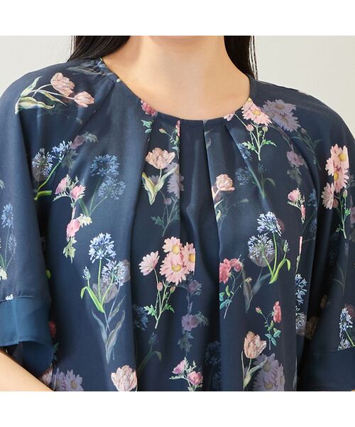 missel / ミゼール シャツ・ブラウス | 【洗える】ボタニカルフラワーブラウス | 詳細12