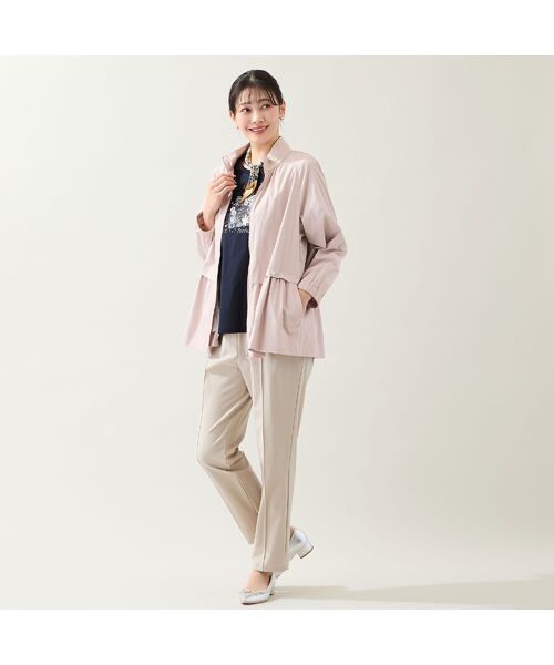 missel / ミゼール その他パンツ | 【定番人気・洗える・L～4Lサイズ】オールゴムストレッチパンツ | 詳細4