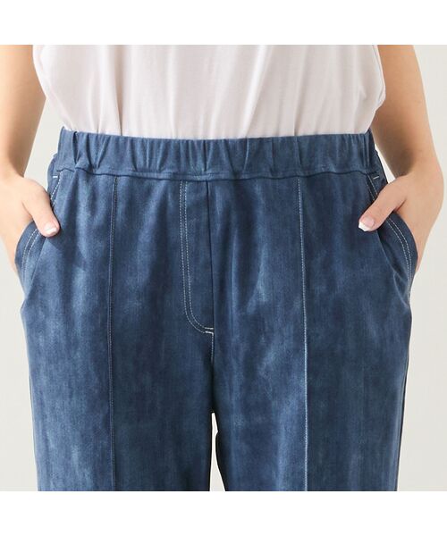 missel / ミゼール その他パンツ | 【定番人気・洗える・L～4Lサイズ】オールゴムストレッチパンツ | 詳細8