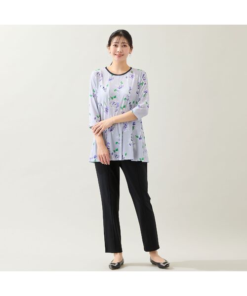 missel / ミゼール その他パンツ | 【定番人気・洗える・L～4Lサイズ】オールゴムストレッチパンツ | 詳細14