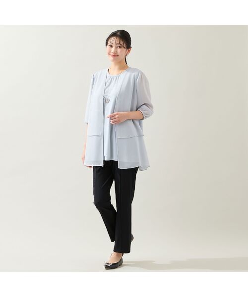 missel / ミゼール その他パンツ | 【定番人気・洗える・L～4Lサイズ】オールゴムストレッチパンツ | 詳細16