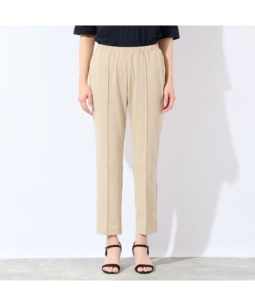 missel / ミゼール ショート・ハーフ・半端丈パンツ | 【洗える・快適ストレッチ・L～4Lサイズ】美脚テーパードパンツ | 詳細6