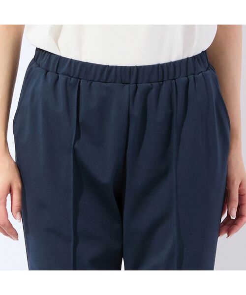 missel / ミゼール ショート・ハーフ・半端丈パンツ | 【洗える・快適ストレッチ・L～4Lサイズ】美脚テーパードパンツ | 詳細13