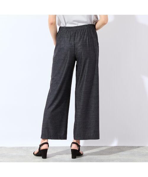 missel / ミゼール その他パンツ | 【洗える・日本製・L～4Lサイズ】カリグラフィープリントパンツ | 詳細7