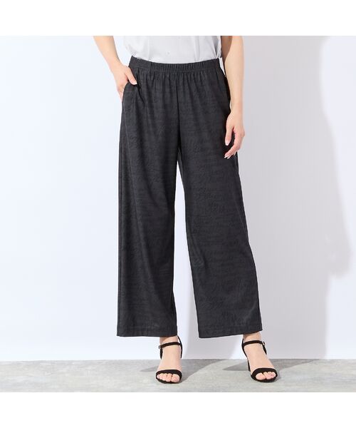 missel / ミゼール その他パンツ | 【洗える・日本製・L～4Lサイズ】カリグラフィープリントパンツ | 詳細8