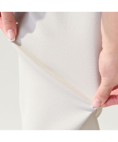 missel / ミゼール ショート・ハーフ・半端丈パンツ | 【洗える・接触冷感・M～3Lサイズ】ヘムパイピングクロップドパンツ | 詳細7