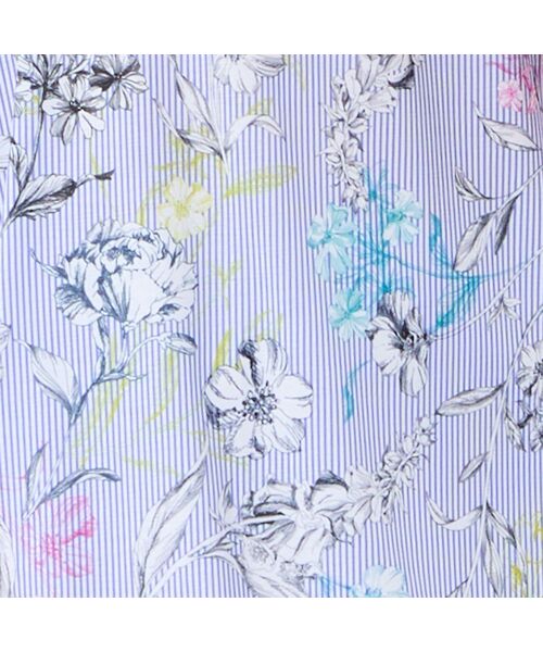 missel / ミゼール カットソー | 【洗える・日本製】ストライプフラワーチュニック | 詳細10