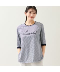 missel / ミゼール カットソー | 【洗える・綿100%・日本製・L～4Lサイズ】Lumiere刺繍カットソー