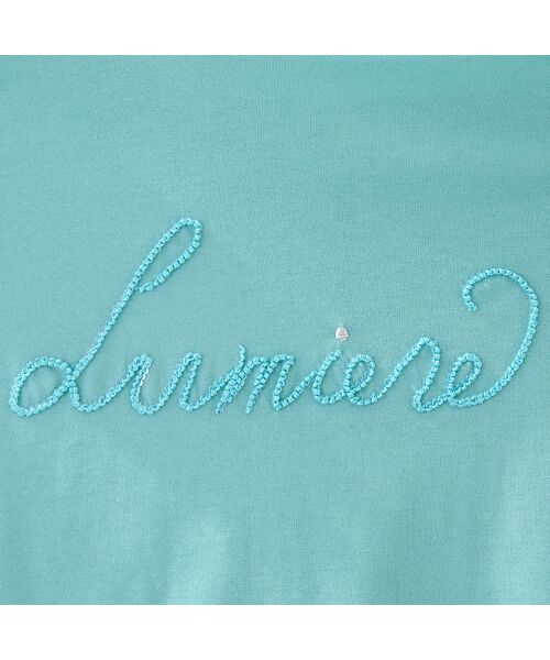 missel / ミゼール カットソー | 【洗える・綿100%・日本製・L～4Lサイズ】Lumiere刺繍カットソー | 詳細13