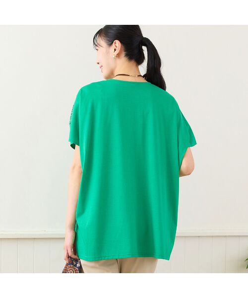 missel / ミゼール カットソー | 【洗える・3Lサイズあり】レースつきワイドプルオーバー | 詳細11