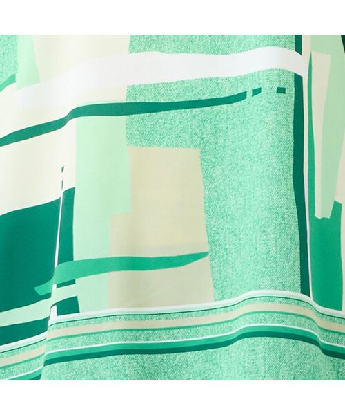 missel / ミゼール カットソー | 【洗える・日本製・3Lサイズあり】幾何柄プルオーバー | 詳細5