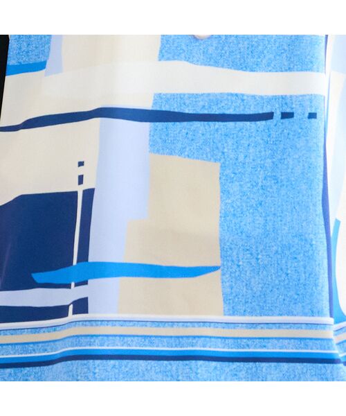 missel / ミゼール カットソー | 【洗える・日本製・3Lサイズあり】幾何柄プルオーバー | 詳細12