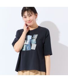 missel / ミゼール カットソー | 【洗える・L～4Lサイズ】BOHO CHIC Tシャツ