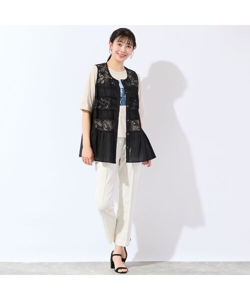 missel / ミゼール カットソー | 【洗える・L～4Lサイズ】BOHO CHIC Tシャツ | 詳細10