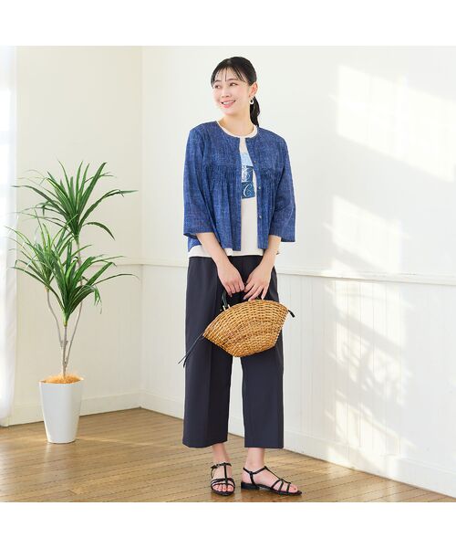 missel / ミゼール カットソー | 【洗える・L～4Lサイズ】BOHO CHIC Tシャツ | 詳細5