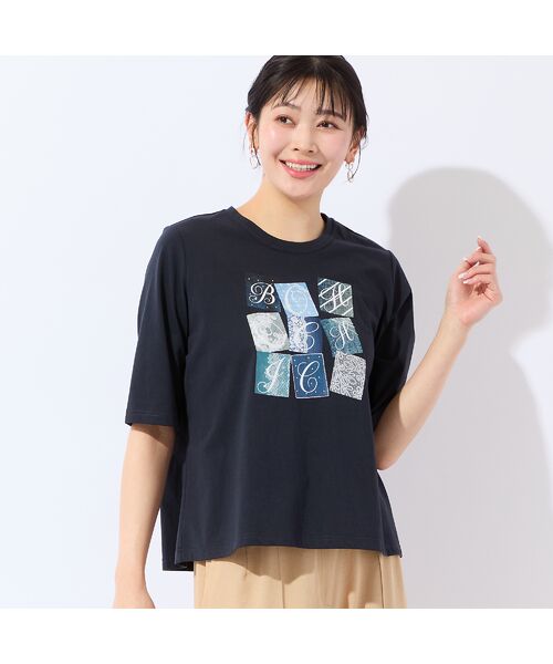 missel / ミゼール カットソー | 【洗える・L～4Lサイズ】BOHO CHIC Tシャツ | 詳細13