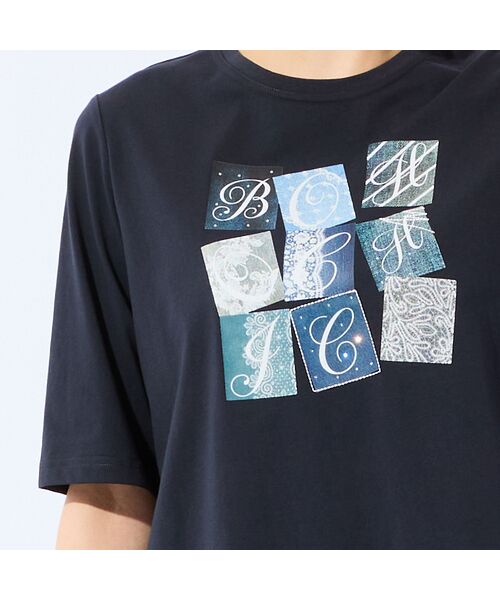 missel / ミゼール カットソー | 【洗える・L～4Lサイズ】BOHO CHIC Tシャツ | 詳細14