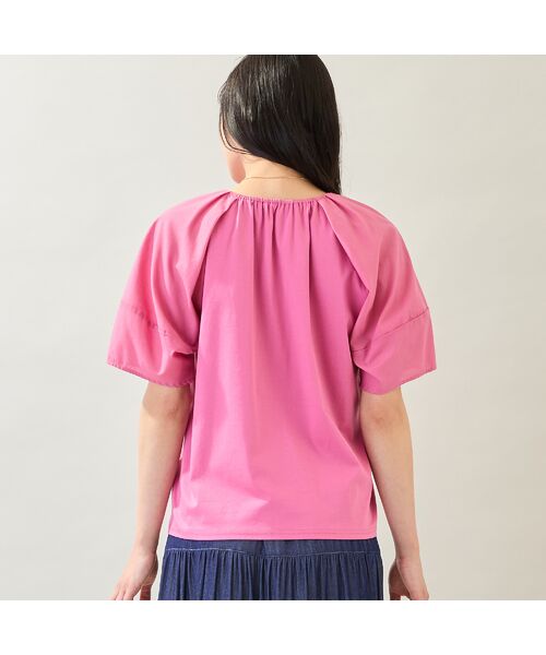 missel / ミゼール カットソー | 【洗える・M～3Lサイズ】ランタンスリーブトップス | 詳細6