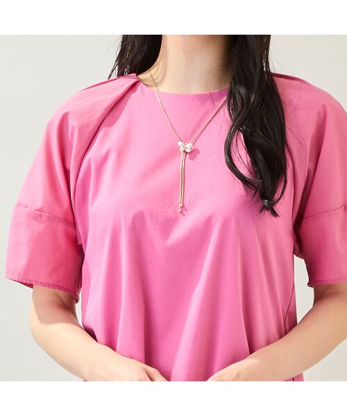 missel / ミゼール カットソー | 【洗える・M～3Lサイズ】ランタンスリーブトップス | 詳細7