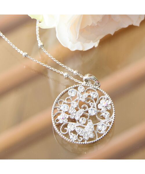 missel / ミゼール ネックレス・ペンダント・チョーカー | 蝶舞う花園ネックレス | 詳細1