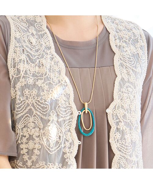 missel / ミゼール ネックレス・ペンダント・チョーカー | オーバルリングネックレス | 詳細8