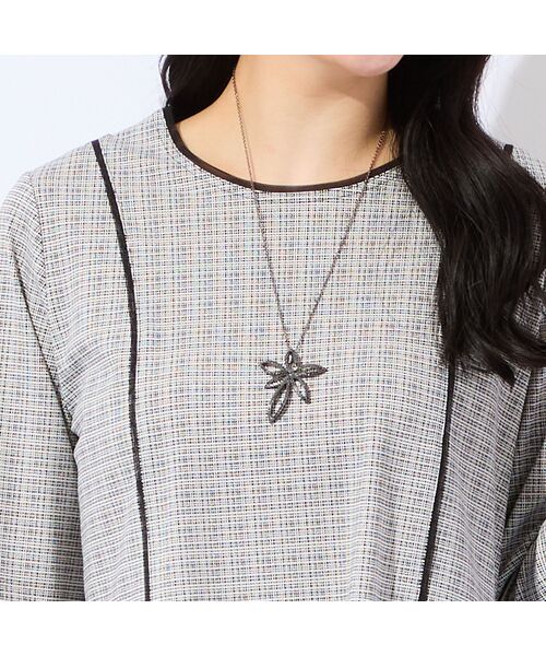 missel / ミゼール ネックレス・ペンダント・チョーカー | ブラックフラワーネックレス | 詳細13