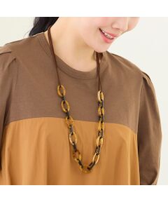 missel / ミゼール ネックレス・ペンダント・チョーカー | べっ甲調チェーンネックレス