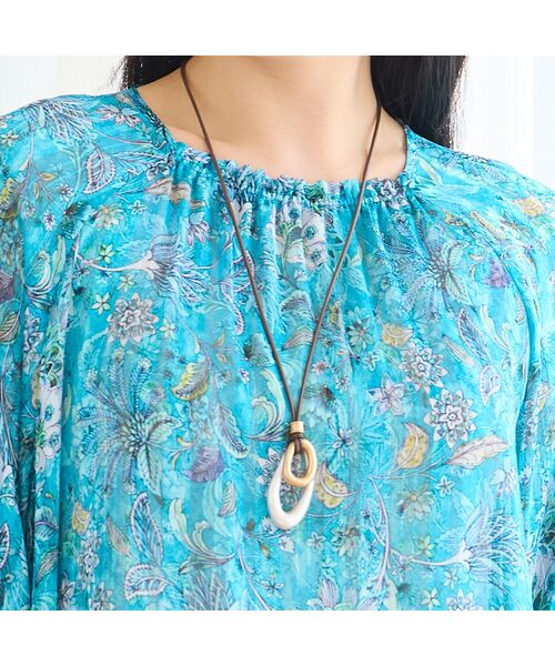 missel / ミゼール ネックレス・ペンダント・チョーカー | 【スライドフリー】メタルモチーフリングネックレス | 詳細7