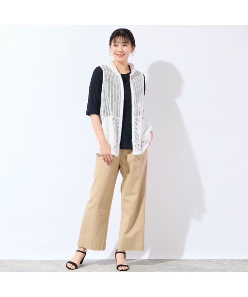 missel / ミゼール ベスト | 【洗える】レーシーベスト | 詳細4