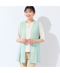 missel / ミゼール ベスト | 【洗える・L～4Lサイズ】メッシュジレ