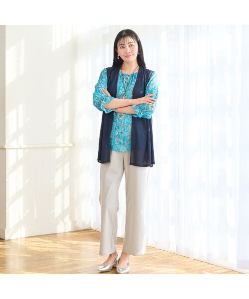 missel / ミゼール ベスト | 【洗える・L～4Lサイズ】メッシュジレ | 詳細3