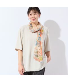 missel / ミゼール シャツ・ブラウス | 【洗える・接触冷感・セットアップ可・3Lサイズあり】胸ポケットつきブラウス