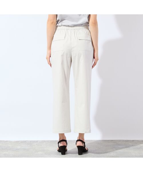 missel / ミゼール その他パンツ | 【洗える・L～4Lサイズ】ピケストレッチセミワイドパンツ | 詳細2