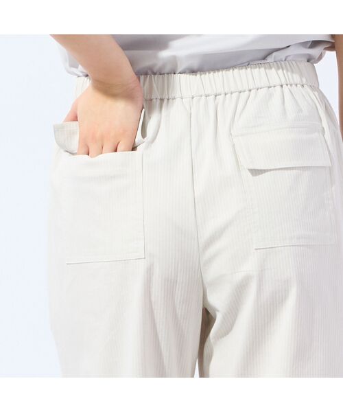 missel / ミゼール その他パンツ | 【洗える・L～4Lサイズ】ピケストレッチセミワイドパンツ | 詳細4