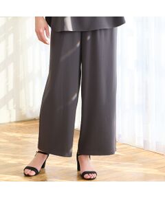 missel / ミゼール その他パンツ | 【洗える・接触冷感・セットアップ可・L～4Lサイズ】イージーワイドパンツ