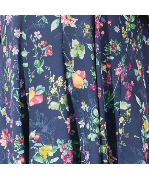 missel / ミゼール カットソー | 【人気デザイン・洗える・L～4Lサイズ】フルーツ柄フレアチュニック | 詳細12