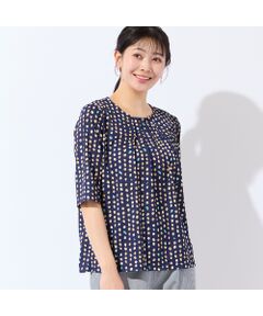 missel / ミゼール カットソー | 【洗える・日本製・L～4Lサイズ】カラードットTシャツ